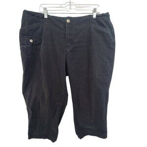 Columbia Women's Capri Pants Black Size 18W